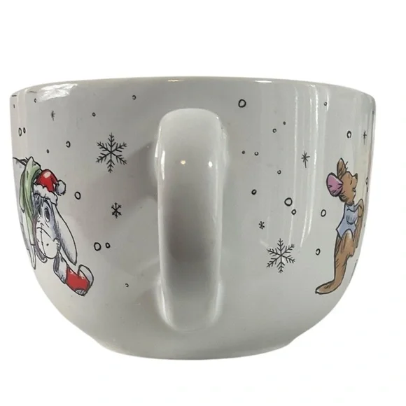 Disney Winnie the Pooh Christmas Coffee Mug Zrike Oversized Holiday Soup Mug - Picture 8 of 11